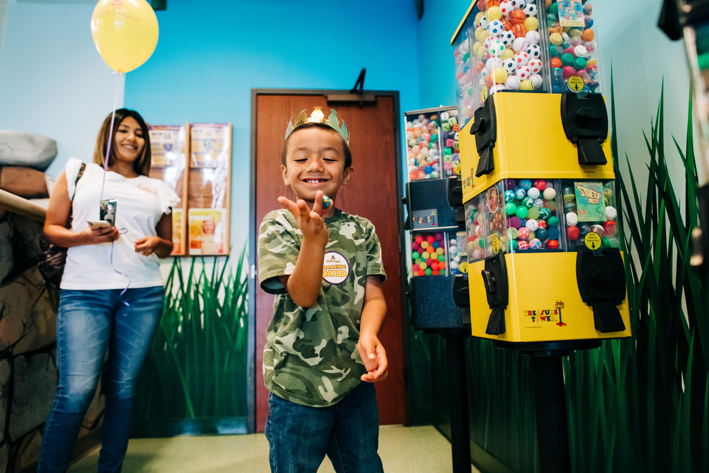 Good experiences in the dental office during childhood set kids up for better oral health for the rest of their lives.